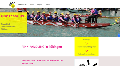 PINK PADDLING, Tübingen